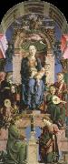 Cosimo Tura virgin and child enthroned china oil painting reproduction